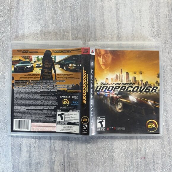 Need for Speed Undercover (PlayStation 3 2008 PS3) w/ Manual Mint Condition - Picture 4 of 4